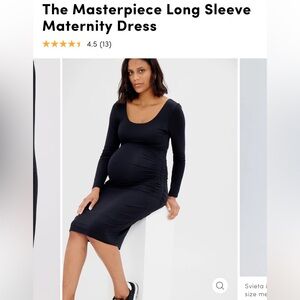 The Masterpiece Maternity Dress by Ingrid and Isabel